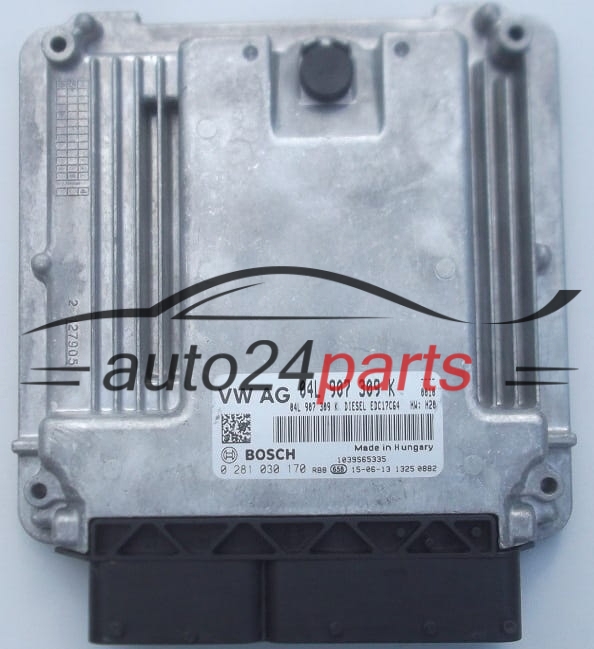 ECU CENTRALITA DE MOTOR  VOLKSWAGEN CADDY 2.0 TDI BOSCH 0 281 030 170,  04L 907 309 K