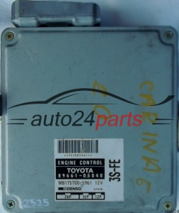 MOTORSTEUERGERÄT ECU STEUERGERÄT TOYOTA CARINA 2.0 3S-FE 89661-05040 8966105040 MB175700-5961 MB1757005961