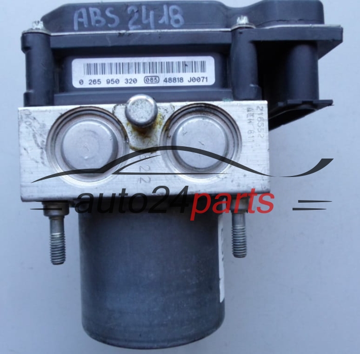 ABS PUMPE BLOCK HYDRAULIKPUMPE STEUERGERÄT FIAT IDEA BOSCH 0 265 234 039, 0265234039, 46826210, 0 265 950 320, 0265950320 