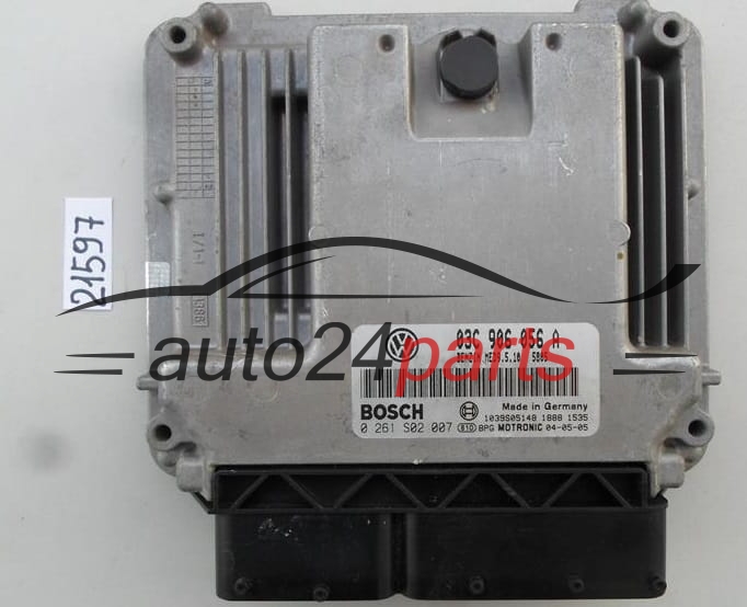  VW VOLKSWAGEN GOLF 1.6 FSI 03C906056A, 03C 906 056 A, BOSCH 0261S02007, 0 261 S02 007, BENZIN MED9.5.10 5805 1039S05148