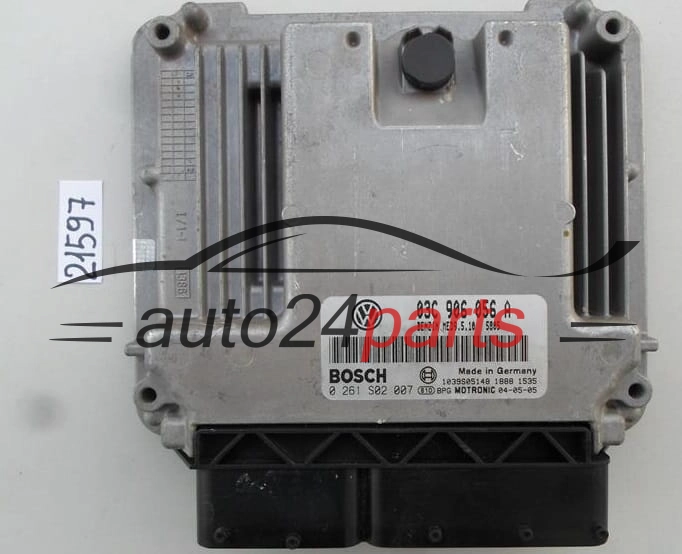  VW VOLKSWAGEN GOLF 1.6 FSI 03C906056A, 03C 906 056 A, BOSCH 0261S02007, 0 261 S02 007, BENZIN MED9.5.10 5805 1039S05148