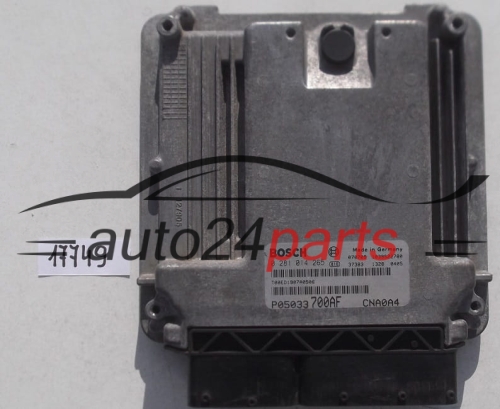 MOTORSTEUERGERÄT ECU STEUERGERAT CHRYSLER DODGE 2.0 CRD BOSCH 0 281 014 265