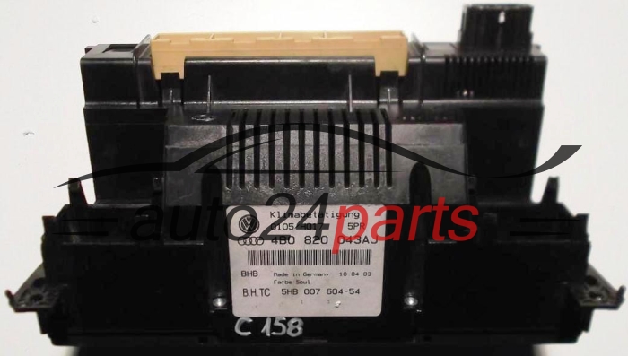 MANDO DE CALEFACCION AIRE ACONDICIONADO CLIMATRONIC AUDI A6 HELLA 5HB00760454