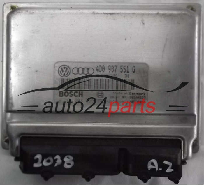 KOMPUTER STEROWNIK SILNIKA AUDI A4 2.8 V6 BOSCH  0261204599,  4D0907551G