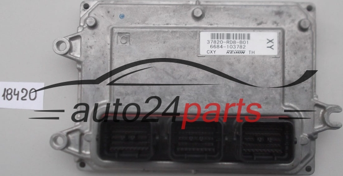 KOMPUTER STEROWNIK SILNIKA HONDA CITY 1.4 37820-R08-B01, 37820R08B01, 6684-103782, 6684103782
