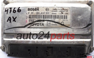 ECU CENTRALITA DE MOTOR TOYOTA YARIS 1.0 89661-0D210 1SZ-FE, 896610D210, BOSCH 0261208036, 0 261 208 036 