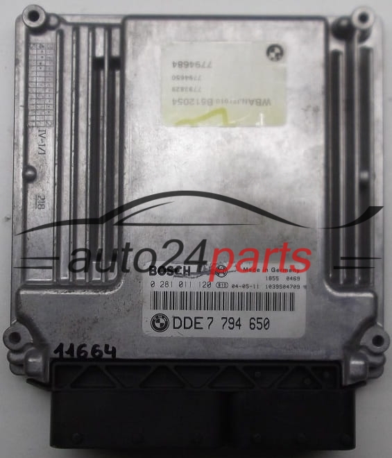 Calculateur moteur BMW BOSCH 0281011120  DDE 7794650