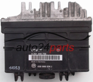 CENTRALITA DE MOTOR  VW VOLKSWAGEN PASSAT GOLF III 1.6, BOSCH 0 261 200 756, 0261200756, 030 906 026 J, 030906026J 