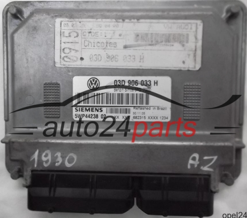 MOTORSTEUERGERÄT ECU STEUERGERÄT VW VOLKSWAGEN FOX 1.2 BMD 03D906033H