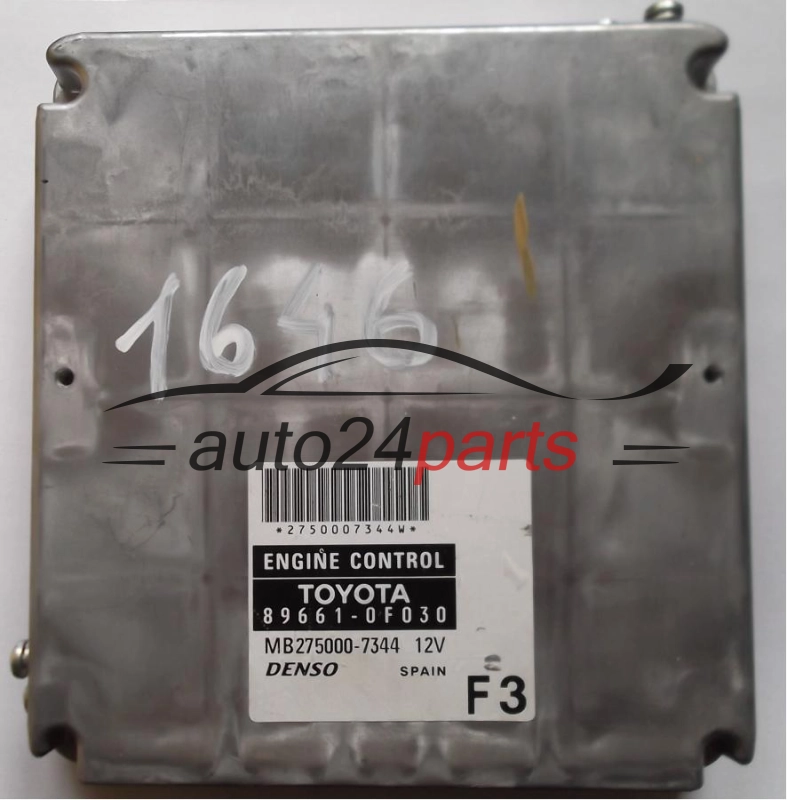 KOMPUTER STEROWNIK SILNIKA TOYOTA VERSO 1.8 89661-0F030