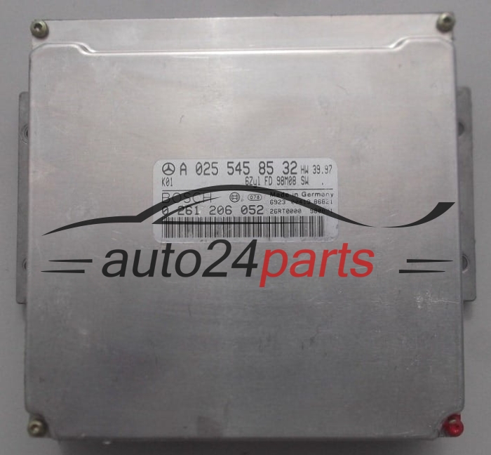 CALCULATEUR MOTEUR MERCEDES W202 BOSCH 0 261 206 052,  A 025 545 85 32