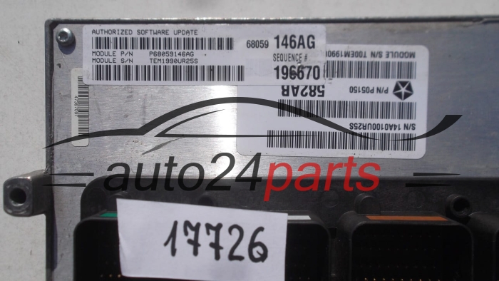 KOMPUTER STEROWNIK SILNIKA DODGE PLYMOUTH P05150582AB 