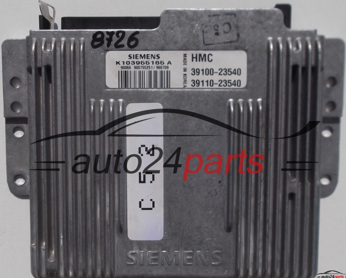 ECU CENTRALITA DE MOTOR HYUNDAI COUPE 2.0 SIEMENS K103955165 A, K103955165A, 103955165, 39100-23540, 3910023540, 39110-23540, 3911023540