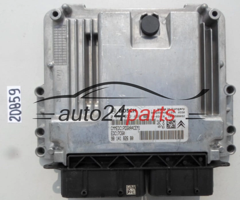 CENTRALITA DE MOTOR PEUGEOT 1.6 HDI BOSCH 0281 032 456, 0281032456, 98 141 826 80, 9814182680