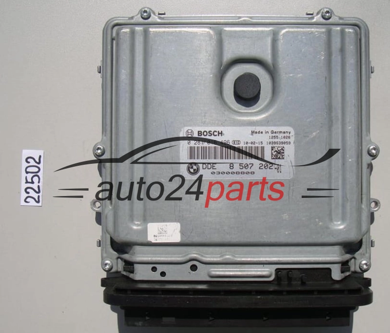 CALCULATEUR MOTEUR BMW BOSCH 0 281 016 496, 0281016496, DDE 8507202, DDE8507202
