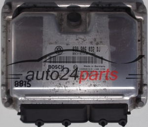 ECU CENTRALITA DE MOTOR SEAT AROSA 1.0 030 906 032 DJ, 030906032DJ, BOSCH 0 261 208 097, 0261208097, BENZIN ME7.5.10 4693, 1039S01515 1824 3056 