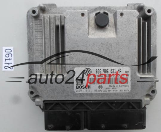 KOMPUTER STEROWNIK SILNIKA VW VOLKSWAGEN GOLF 1.9 TDI 03G906021NA, 03G 906 021 NA, BOSCH 0281014116, 0 281 014 116, DIESEL EDC16U34 2761 1039S27346