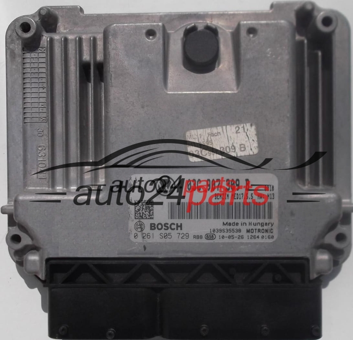 MOTORSTEUERGERÄT ECU STEUERGERÄT VW VOLKSWAGEN GOLF TSI 03C907309B, BOSCH 0261S05729