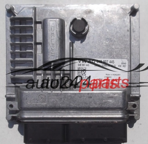 CALCULATEUR MOTEUR VW VOLKSWAGEN SKODA 1.4 TDI DELPHI 28444321, 04B 907 445, 04B907445, DCM6.2V
