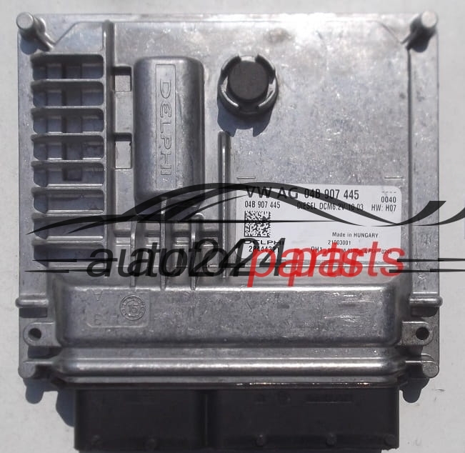CALCULATEUR MOTEUR VW VOLKSWAGEN SKODA 1.4 TDI DELPHI 28444321, 04B 907 445, 04B907445, DCM6.2V