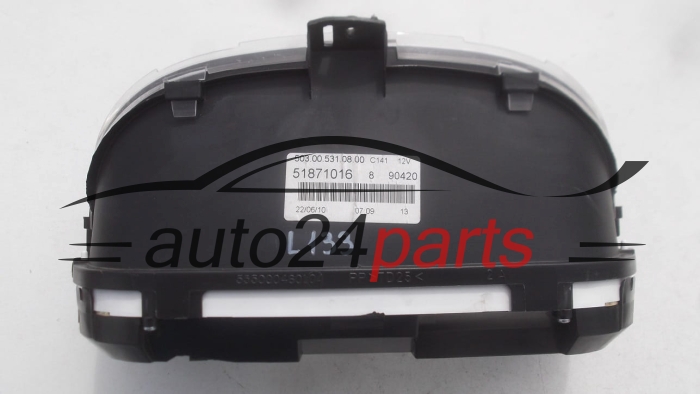 COMPTEUR KILOMETRIQUE CUADRO DE RELOJES FIAT PANDA 169 51871016, 503.00.531.08.00, 503005310800