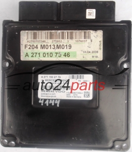 ECU CENTRALITA DE MOTOR MERCEDES SIEMENS 5WK90713 (07),  A 271 150 27 79, A2711502779, A 271 010 73 46, A2710107346, A 004 446 75 40, A0044467540, SIM271KE2.0 