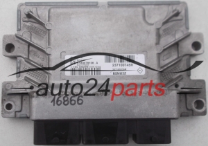 KOMPUTER STEROWNIK SILNIKA RENAULT SCENIC 2.0, CONTINENTAL S180078106 A, S180078106A, 237100745R, 237100235R - 