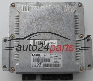 MOTORSTEUERGERÄT ECU STEUERGERÄT  CITROEN C5 2.0 HDI BOSCH 0 281 011 340, 0281011340, 96 523 860 80, 9652386080 