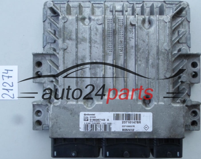 RENAULT CONTINENTAL S180067143 A, S180067143A, 237101478R, 237100037R, SID305