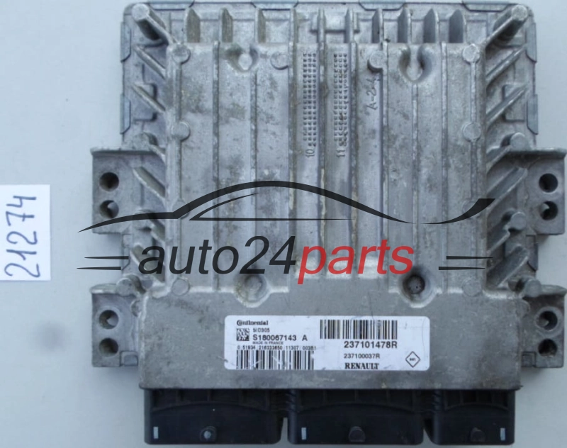 RENAULT CONTINENTAL S180067143 A, S180067143A, 237101478R, 237100037R, SID305