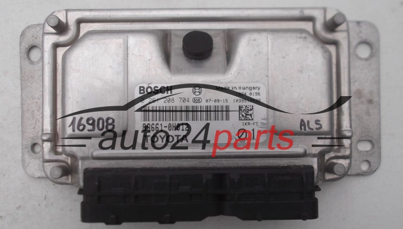 KOMPUTER STEROWNIK SILNIKA TOYOTA AYGO BOSCH 0 261 208 704