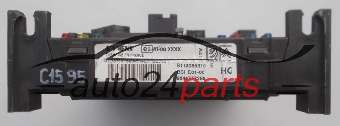 CENTRALITA DE CONFORT CITROEN PEUGEOT SIEMENS S118085310E, 9646777280