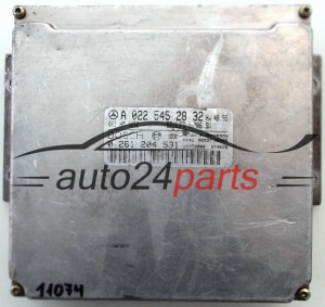  CALCULATEUR MOTEUR  MERCEDES S320 2.8, BOSCH 0 261 204 531, 0261204531, A 022 545 28 32, A0225452832 
