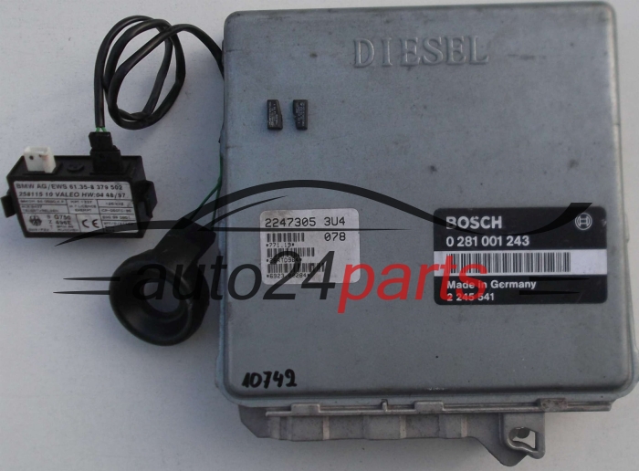 calculateur moteur pour bmw e36 318 1.8 tds