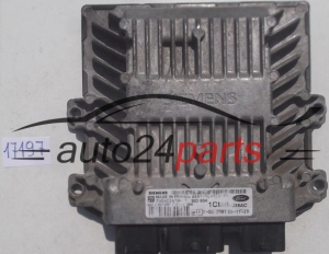 MOTORSTEUERGERÄT ECU STEUERGERAT FORD FIESTA 1.4 TDCI SIEMENS 5WS40241B-T, 5WS40241BT, 6S61-12A650-AB, 6S6112A650AB 1CMB 