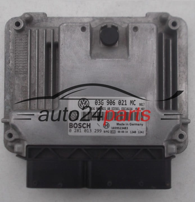 SKODA OCTAVIA 2.0 TDI 03G906021MC, 03G 906 021 MC, BOSCH 0281013299, 0 281 013 299