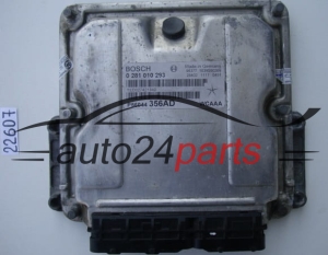 KOMPUTER STEROWNIK SILNIKA JEEP GRAND CHEROKEE 2.7 CRD BOSCH 0 281 010 293, 0281010293, P56044356AD