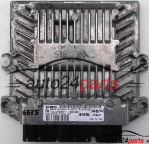 MOTORSTEUERGERÄT ECU STEUERGERAT FORD FOCUS 1.6 TDCI 4M51-12A650-ZE, 4M5112A650ZE, 5WS40166H-T, 9AHE