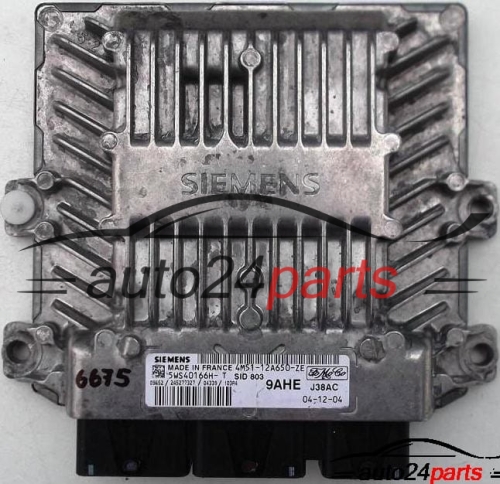 MOTORSTEUERGERÄT ECU STEUERGERAT FORD FOCUS 1.6 TDCI 4M51-12A650-ZE
