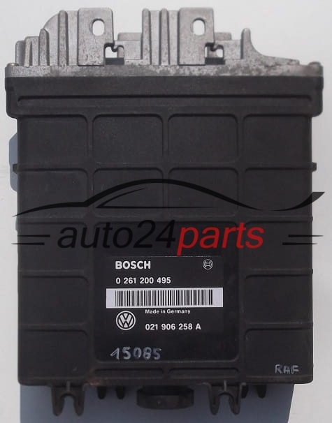 Sterownik silnika VOLKSWAGEN GOLF BOSCH 0261200495 021906258A -