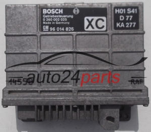 BOITE DE VITESSES AUTOMATIQUE OPEL OMEGA BOSCH 0 260 002 025, 0260002025, GM 96 014 826 XC, 96014826XC 