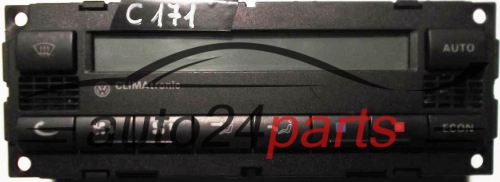 PANEL OGRZEWANIA STEROWNIK NAWIEWU REGULATOR KLIMATRONIK VW GOLF BORA PASSAT 3B2 907 044 C, 3B2907044C, 5HB 006 139-01, 5HB00613901 - C171 +3
