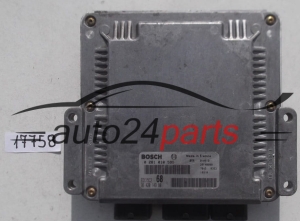 KOMPUTER STEROWNIK SILNIKA CITROEN XSARA PICASSO 2.0 HDI BOSCH 0 281 010 595, 0281010595, 96 420 149 80, 9642014980, EDC15C2 68 - 17758, 204, 216, 227