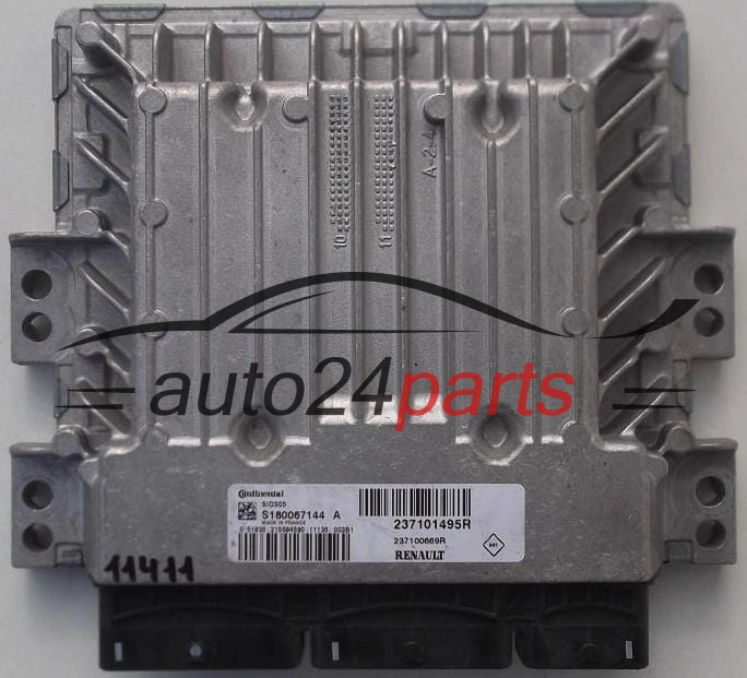 KOMPUTER STEROWNIK SILNIKA RENAULT MEGANE S180067144A, 237101495R