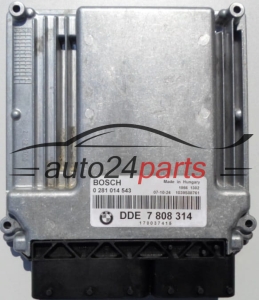 CALCULATEUR MOTEUR BMW E90 325 5 E60 525 3.0 DIESEL BOSCH 0281014543, 0 281 014 543, DDE 7808314, DDE7808314, 7 808 314, 1039S23438