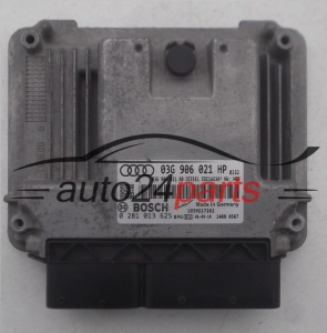 KOMPUTER STEROWNIK SILNIKA AUDI A3 1.9 TDI BOSCH 0 281 013 625, 0281013625, 03G 906 021 HP, 03G906021HP - 10907