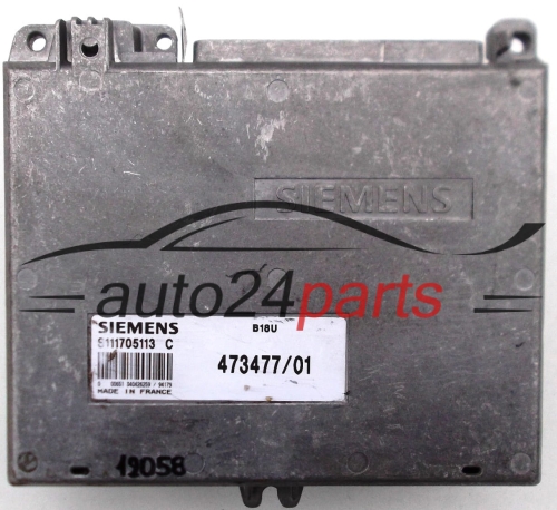 Motorsteuergerät   VOLVO 440 460 1.8 SIEMENS S111705113 C S111705113C 473477/01 47347701