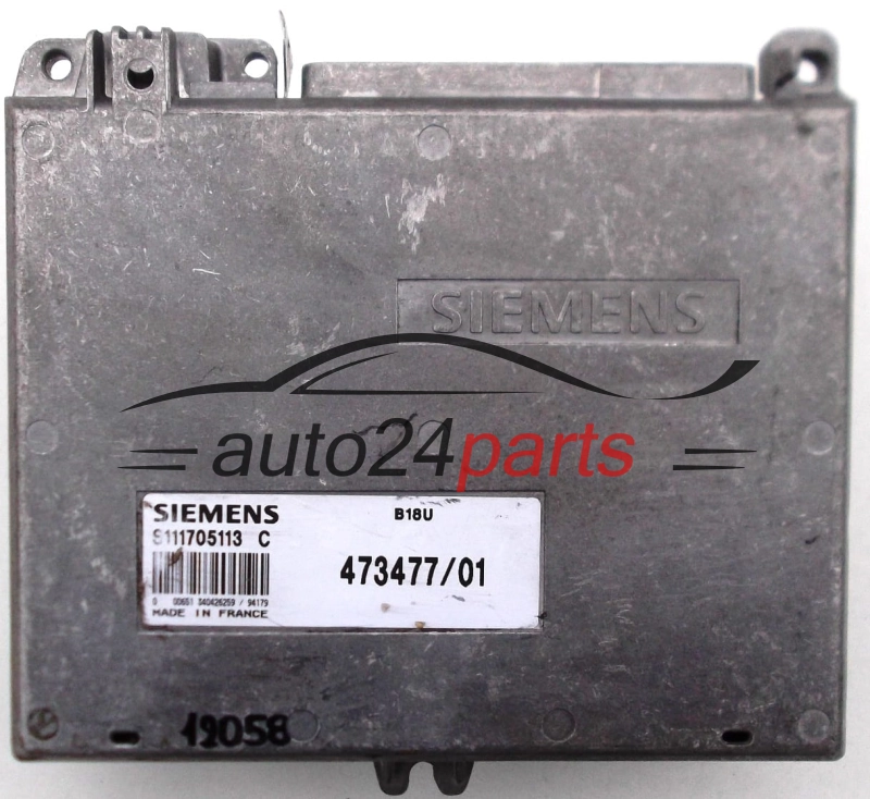KOMPUTER STEROWNIK SILNIKA VOLVO 440 460 1.8 SIEMENS S111705113 C S111705113C 473477/01 47347701