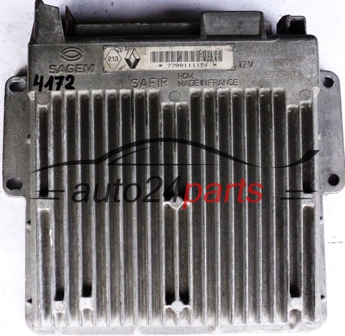 calculateur moteur pour renault clio 1.2 