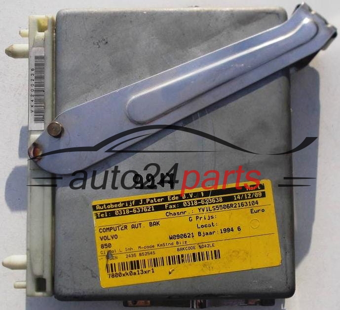 Ecu Caja de cambios automática VOLVO 850 AISIN P3515258, CP09, 6.3